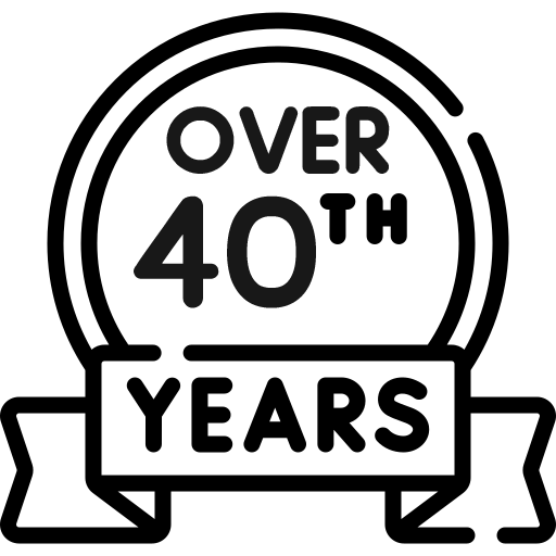 Over 40 Years Character